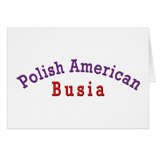 Busia polaca estadounidense (Anverso (Horizontal))