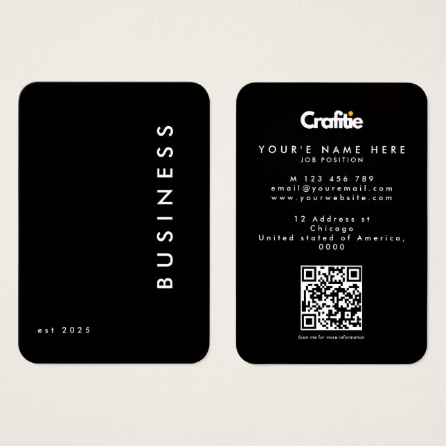 Business card (Anverso y reverso)