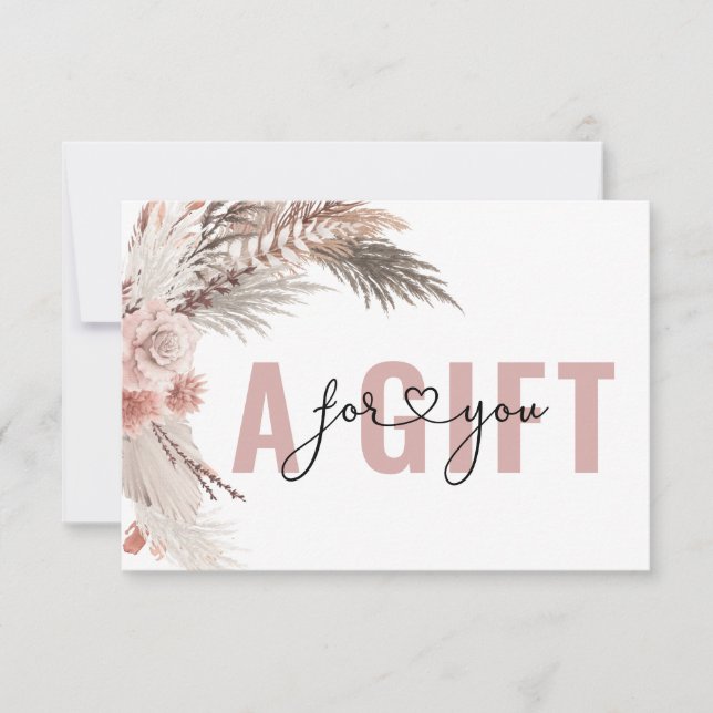 BUSINESS GIFT CERTIFICATE | BOHO (Anverso)
