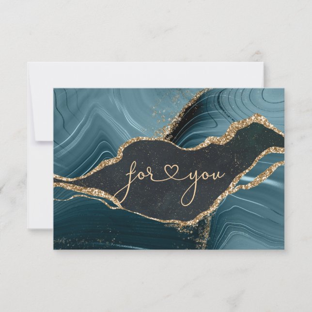 BUSINESS GIFT CERTIFICATE | Modern Marble Gold (Anverso)