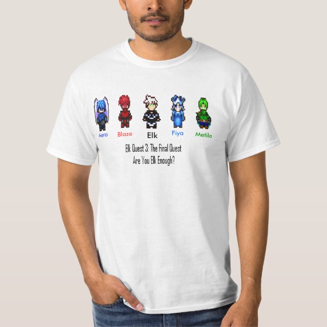 Búsqueda 3 de los alces: La camiseta final de la (Anverso)