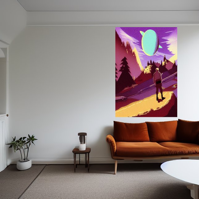 Búsqueda del planeta perdido | Poster de arte de I (Subido por el creador)