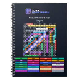 Búsqueda Rápida de Palabras — Cuaderno de Modo Noc