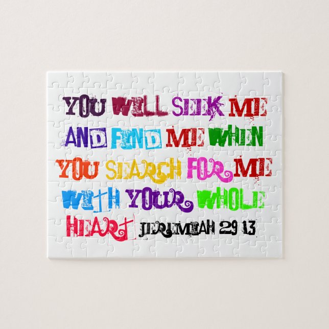 busqúeme y encuentre rompecabezas del verso de la (Horizontal)