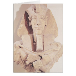 Busto de Amenophis IV del templo de Amun