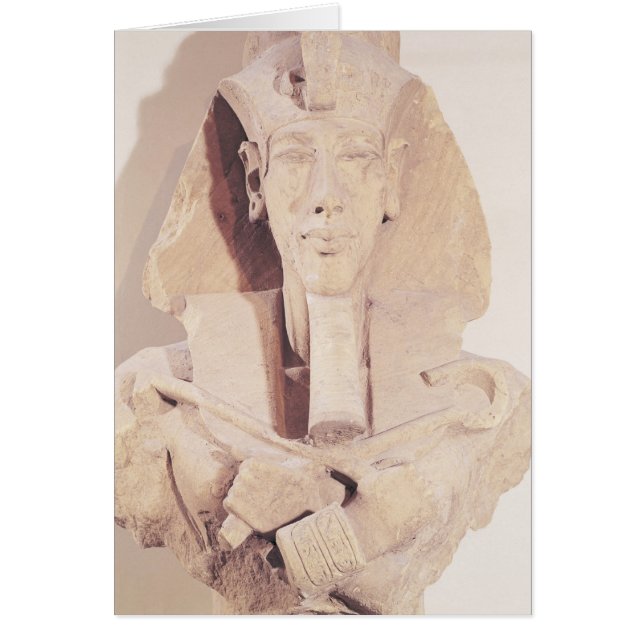 Busto de Amenophis IV del templo de Amun (Frente)