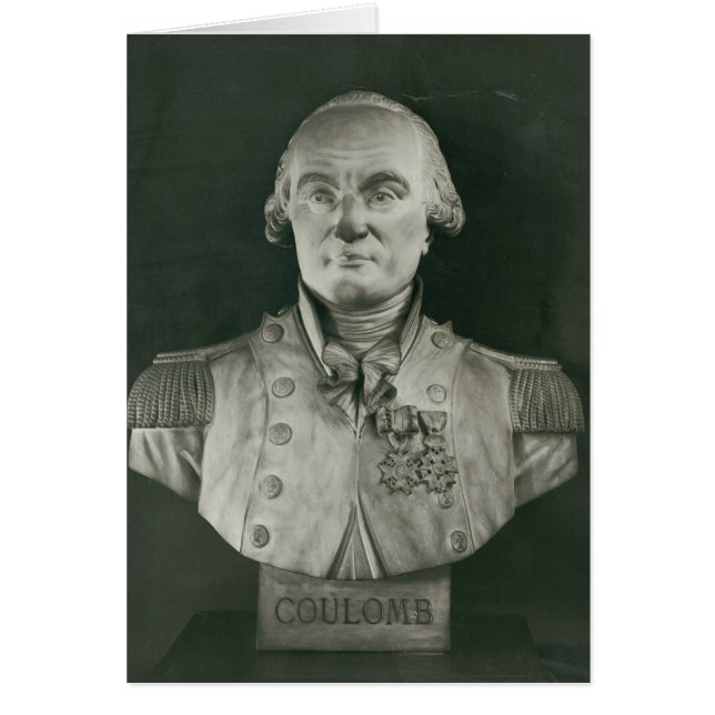 Busto de Carlos de Coulomb (Frente)