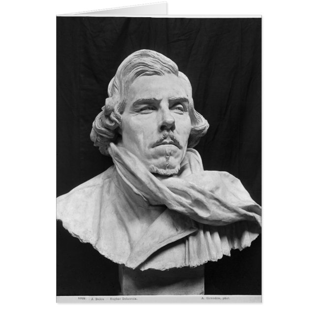 Busto de Eugene Delacroix (Frente)