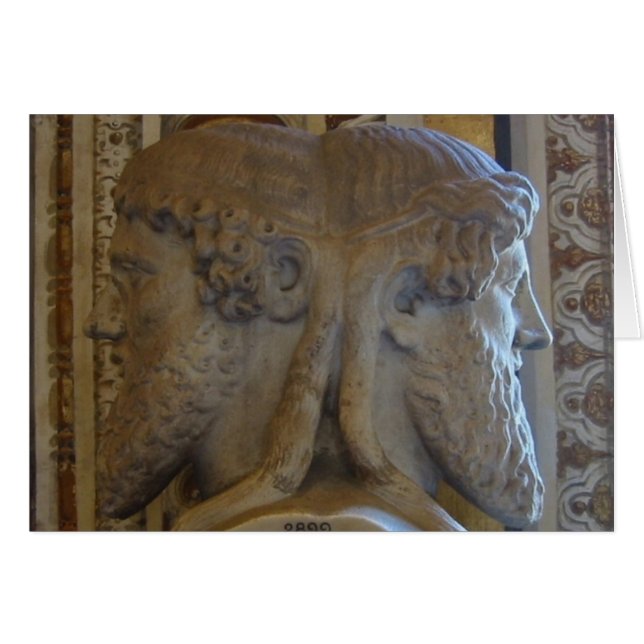 Busto de Janus, Museos Vaticanos (Anverso (Horizontal))