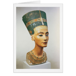Busto de la reina Nefertiti, del estudio del sc