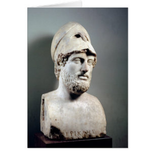 Busto de Pericles copia de un original griego