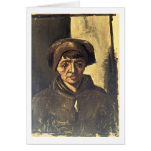 Busto de un campesino, 1884 de Vincent van Gogh el