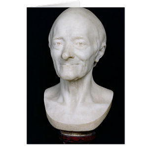 Busto de Voltaire sin su peluca, 1778