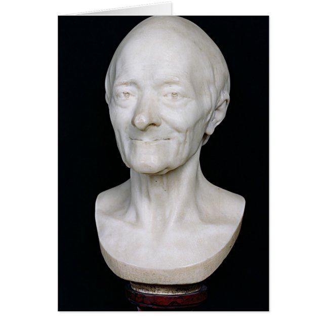 Busto de Voltaire sin su peluca, 1778 (Frente)