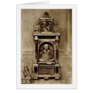 Busto de William Shakespeare (1564-1616) y del