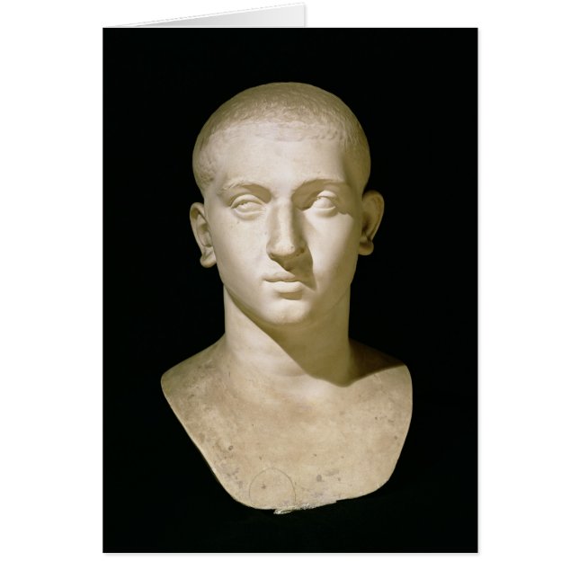 Busto del retrato del emperador Severus Alexander (Frente)