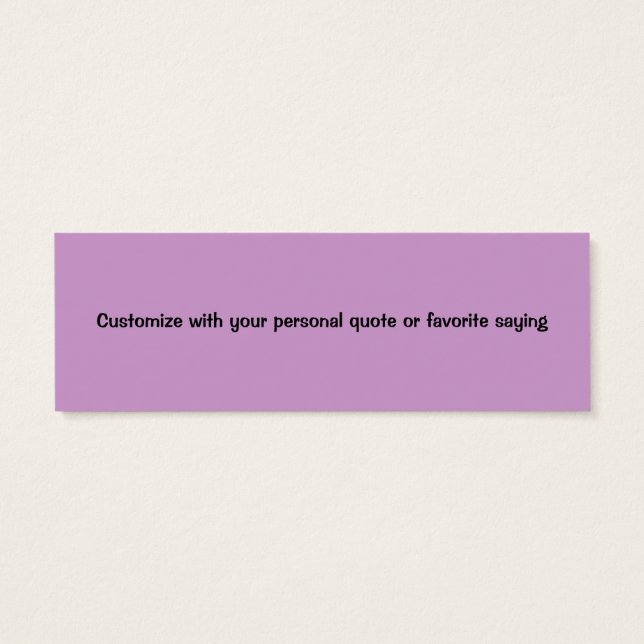 Busy Bee Book Marker (Atrás)