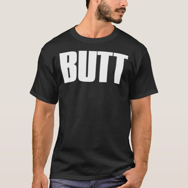 BUTT (revista) lanza camiseta clásica (Anverso)