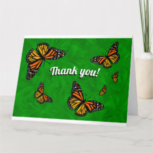 Butterflies BIG gracias tarjeta