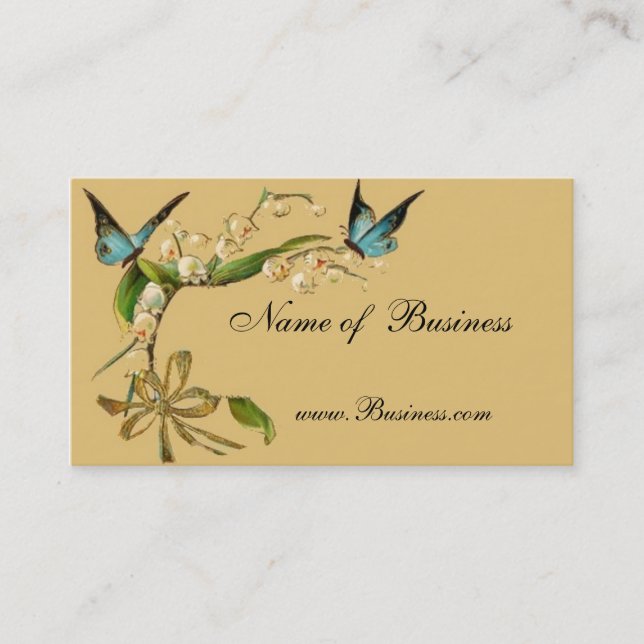 Butterflies de la tarjeta de perfil (Anverso)