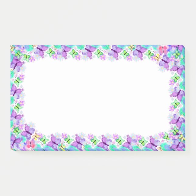 Butterflies Framed Post lo nota (Anverso)