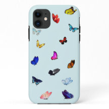 Butterflies iPhone 11 Funda duro