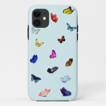 Butterflies iPhone 11 Funda duro