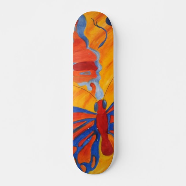 Butterflies Skateboard (Anverso )