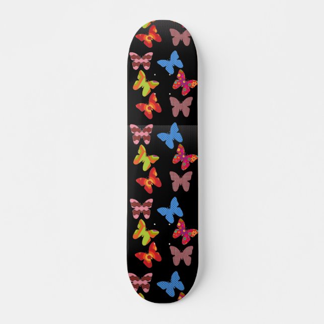 Butterflies Skateboard (Anverso )