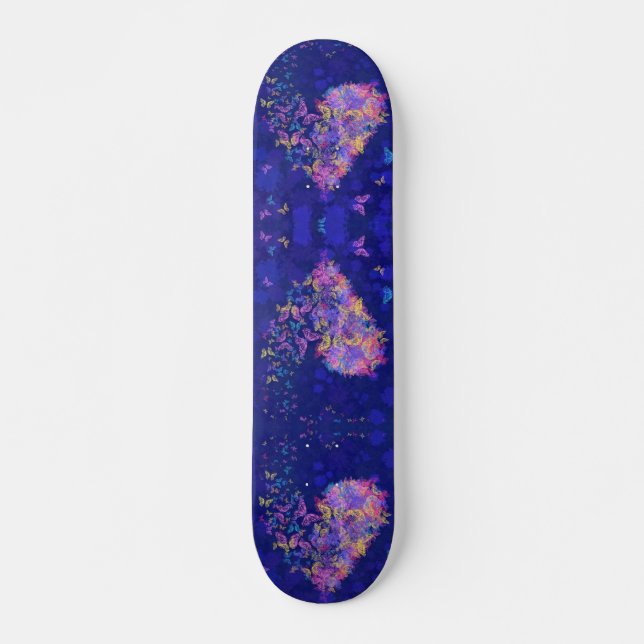 Butterflies Skateboard - Amor (Anverso )
