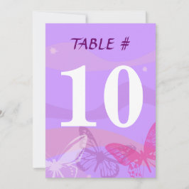 BUTTERFLIES & STARS Bat Mitzvah Invitación