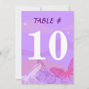 BUTTERFLIES & STARS Bat Mitzvah Invitación