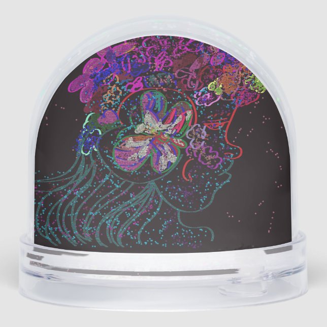 Butterfly Princess Snow Globe (Reverso)