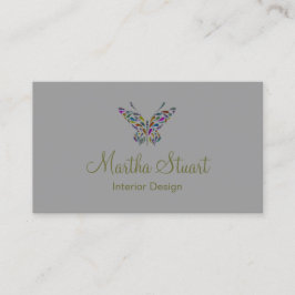 Butterfly Whispers CAMBIAR COLOR ~ Tarjeta de visi