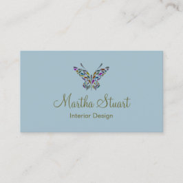 Butterfly Whispers CAMBIAR COLOR ~ Tarjeta de visi