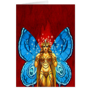 Butterfly Winged Notecard