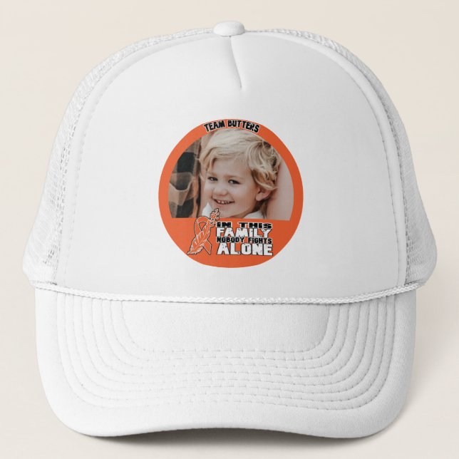 Butters de equipo: Gorra de carteles de mariposa (Anverso)