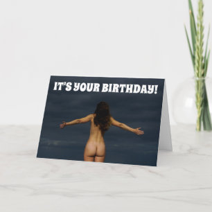 BUTTMAN BARE PERO CUMPLEAÑOS TARJETA PARA ÉL