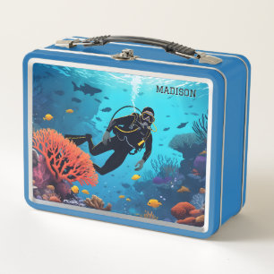 Buzo de buceo con nombre personalizado