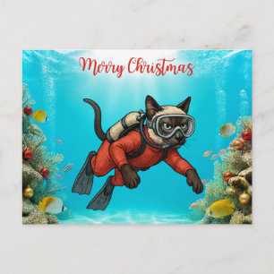 Buzo de Navidad con temática submarina