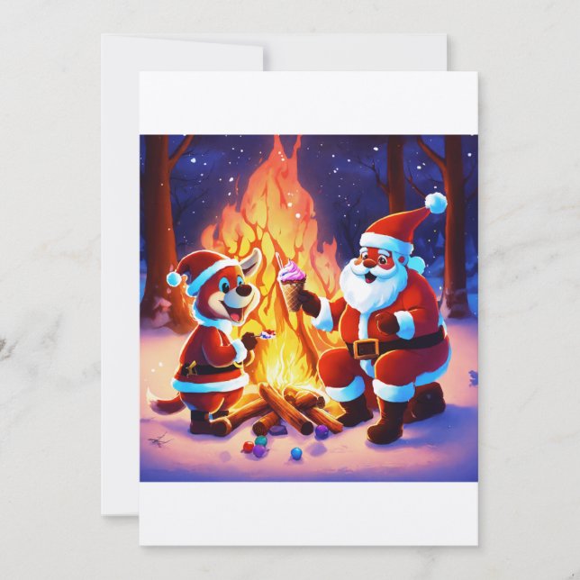 Buzón de correo: Tarjetas de Navidad en línea (Anverso)