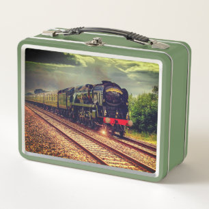 Buzón del tren europeo de vapor