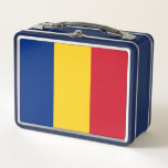 Buzón inoxidable metalizado con bandera de Rumania<br><div class="desc">Añada un toque de orgullo rumano a su comida con nuestra exclusiva lonchera metalizado de acero inoxidable con la bandera de Rumania! Diseñada con meticulosa atención a los detalles, esta lonchera de acero inoxidable es más que un simple artículo funcional; es una celebración del legado y orgullo cultural de Rumania....</div>