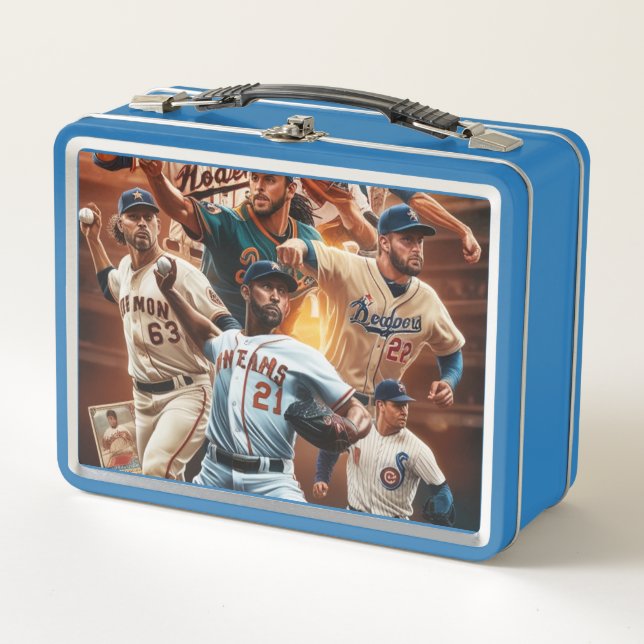 Buzón Metalizado de béisbol (Anverso)