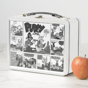 Buzón Metalizado de cerdo de los años 1940