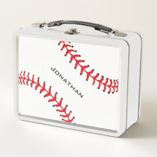 Buzón Metalizado de diseño de béisbol