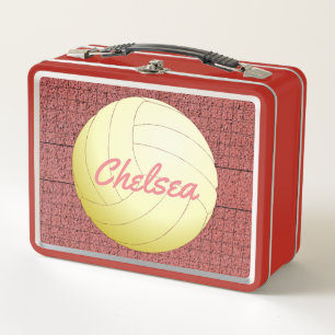 Buzón Metalizado de voleibol personalizado sobre e