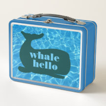 Buzón Metalizado de Whale Hello