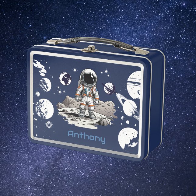 Buzón Metalizado del espacio astronauta (Subido por el creador)