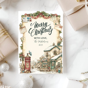 Buzón Victoriano de Navidad